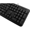 Accura Vista ACC-K1411 teclado com fio de tamanho completo, USB, QWERTY, preto