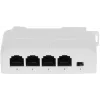 DELTA SPT-POE/3-POE-DIN-E switch/extensor PoE de 4 portas para calha DIN, 3x saída PoE 30W, 10/100 Mbps, não gerido, -40 a 75°C