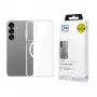 Capa para telemóvel MagSafe transparente 3mk Clear MagCase Samsung Galaxy S25