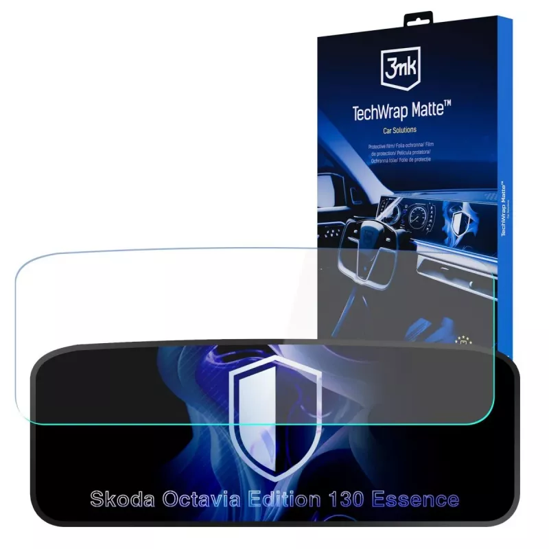 3mk TechWrap Matte Película protetora para painel de instrumentos Skoda Octavia Edition 130 Essence (2024-2025)
