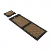 Tapete de acupressão REBEL RBA-6013-GL ECO com almofada, 130x50 cm, XXL, espigões dourados