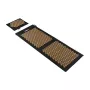 Tapete de acupressão REBEL RBA-6013-GL ECO com almofada, 130x50 cm, XXL, espigões dourados