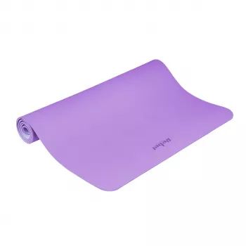 Tapete de treino REBEL ACTIVE TPE 200x115x1 cm roxo – tapete antiderrapante para yoga, pilates e fitness com alça de transporte