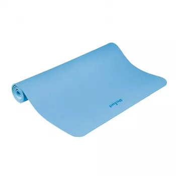Tapete de treino REBEL ACTIVE TPE azul 200x115x1 cm para yoga, pilates, fitness, ginástica