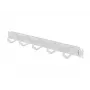 Organizador de cabos LANBERG 19 polegadas 1U com 5 suportes metálicos tipo B, cinzento