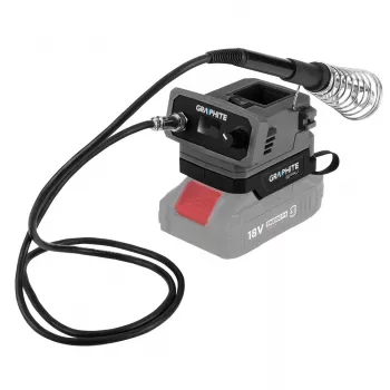 Estação de soldadura a bateria GRAPHITE Energy+ 18V 60W, 200-480°C, LCD, sem bateria