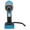 Chave de impacto a bateria sem escovas DEDRA DED7045 18V com binário máximo de 170 Nm, encaixe sextavado de 1/4 polegadas, controlo eletrónico de 3 velocidades, luz LED, clipe de cinto e punho softgrip – Apenas ferramenta