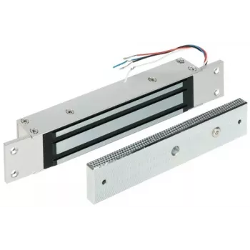 Fechadura eletromagnética de porta INNE ZEW-280 280kg força de retenção fail-safe montagem à superfície com LED