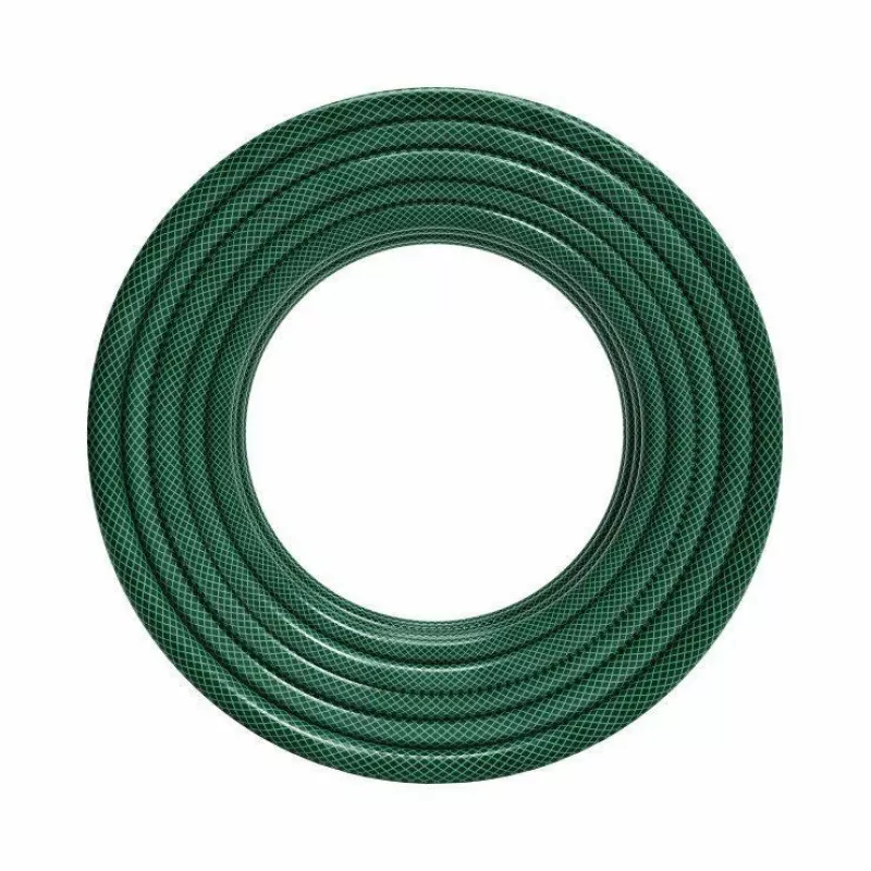 AWTOOLS AW70424 Mangueira de jardim PVC reforçada de 3 camadas 1/2 polegadas 25m, 8 bar, resistente a UV e algas, verde