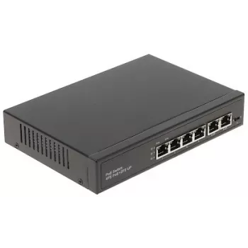 DELTA ENERGY SYSTEMS Switch PoE de 4 portas GTX-A1-06-42