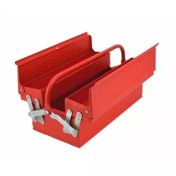 AWTOOLS AW30982 Mala de ferramentas portátil com tabuleiro e organizadores na tampa, preto/vermelho
