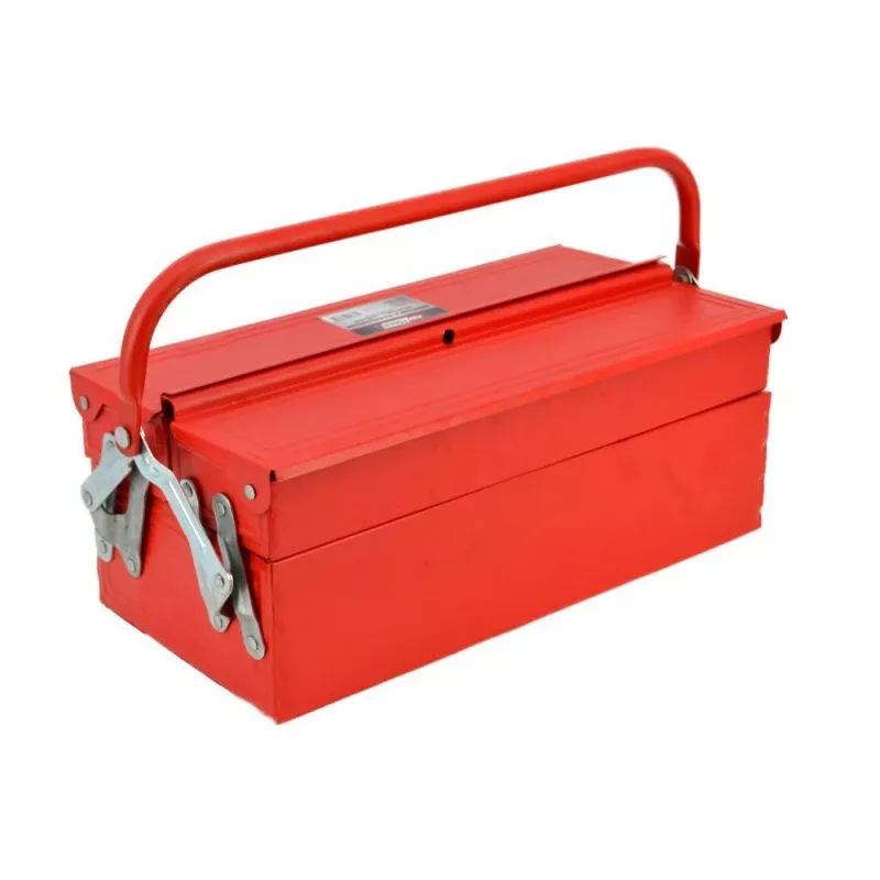 AWTOOLS AW30982 Mala de ferramentas portátil com tabuleiro e organizadores na tampa, preto/vermelho