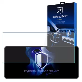 3MK PROTECTION Hyundai Tucson 10,25 polegadas (2020-2024) película protetora TechWrap Matter para o ecrã central