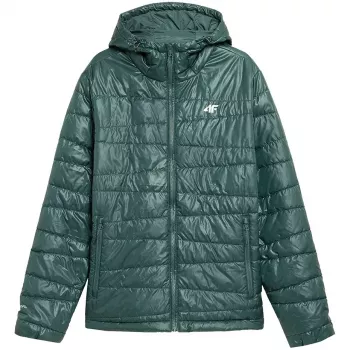 4F homem verde-mar casaco corta-vento leve H4Z21 KUMP005 46S