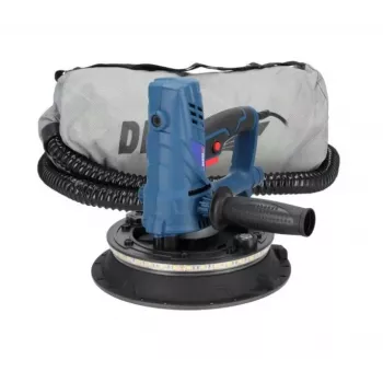 DEDRA DED7770 Lixadeira para pladur 850W 225mm com luz LED e aspiração de pó