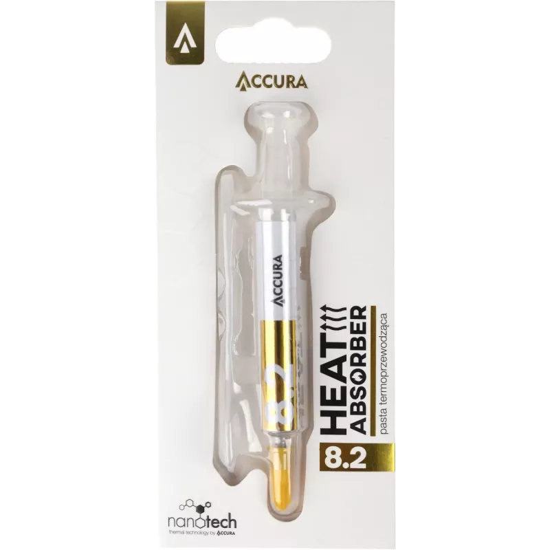 Accura Heat Absorber 8.2 Cinzento 2 g pasta térmica