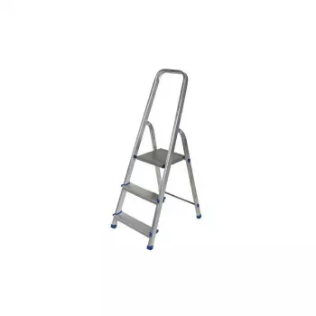 Escadote articulado multiusos AWTOOLS AW23019 4x3 degraus alumínio EN 131 150kg