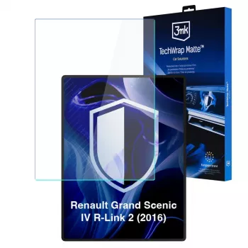3MK PROTECTION Renault Grand Scenic IV R-Link 2 (2016) - película protetora 3mk TechWrap Mate para o ecrã central