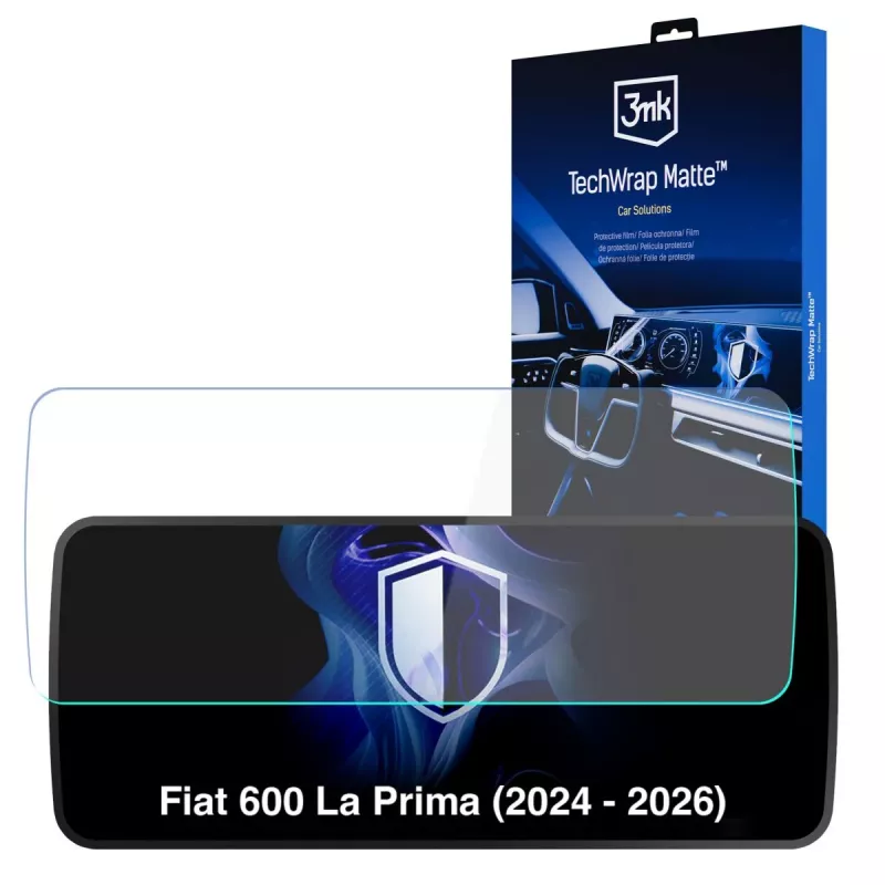 3MK PROTECTION Fiat 600 La Prima (2024 - 2026) - 3mk TechWrap Mate cluster