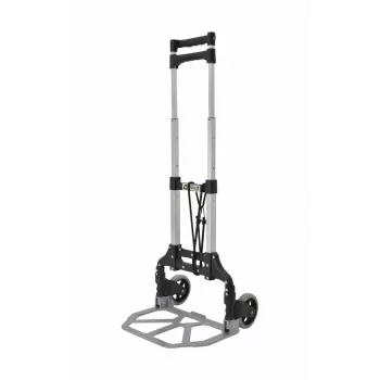 AWTOOLS carrinho de carga dobrável 80 kg carrinho de mão em alumínio