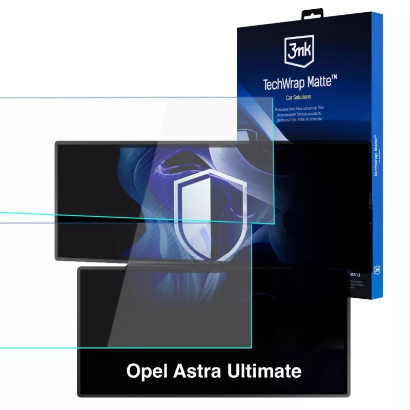 3MK PROTECTION Opel Astra Ultimate (2026 - ) - Película protetora mate 3mk TechWrap para o ecrã central
