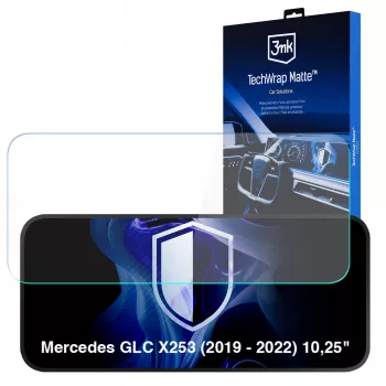 3MK PROTECTION Mercedes GLC X253 (2019-2022) Película protetora mate TechWrap 10,25 polegadas