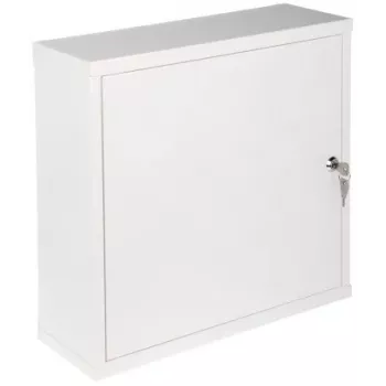 Caixa metálica MB-TPR4-MP-W 400 x 400 x 140 mm branca