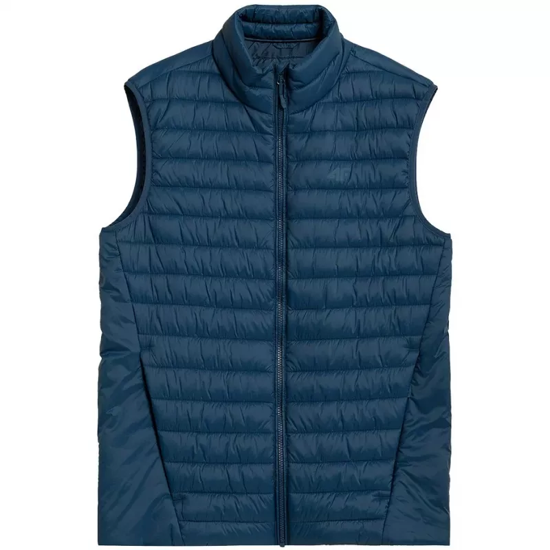 4F Colete de treino leve para homem azul-marinho escuro H4Z21 KUMP001