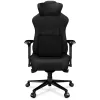 YUMISU 2053 Cadeira gaming, revestimento em tecido, preta (Y-2053-BB-M)