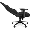 YUMISU 2053 Cadeira gaming, revestimento em tecido, preta (Y-2053-BB-M)