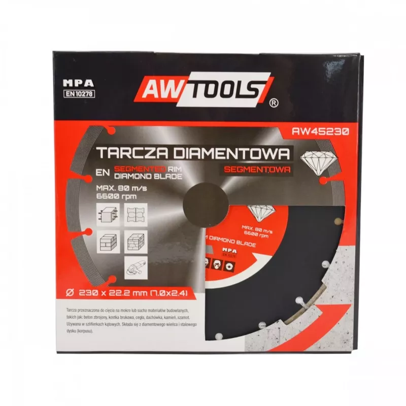AWTOOLS AW45351 Acessório para rebarbadora