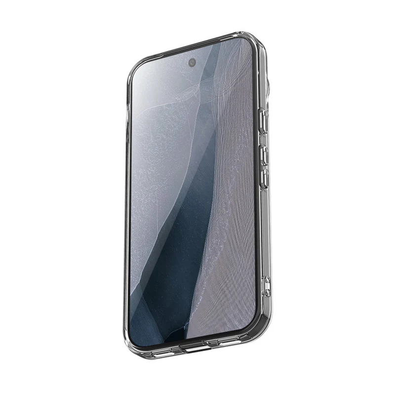 Capa MagSafe magnética híbrida transparente CRONG para Google Pixel 11 Pro - transparente