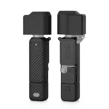 PULUZ kit de proteção 4-em-1 para DJI Osmo Pocket 4 - preto (PU1109B)