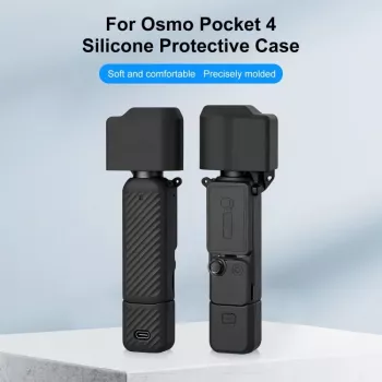PULUZ kit de proteção 4-em-1 para DJI Osmo Pocket 4 - preto (PU1109B)
