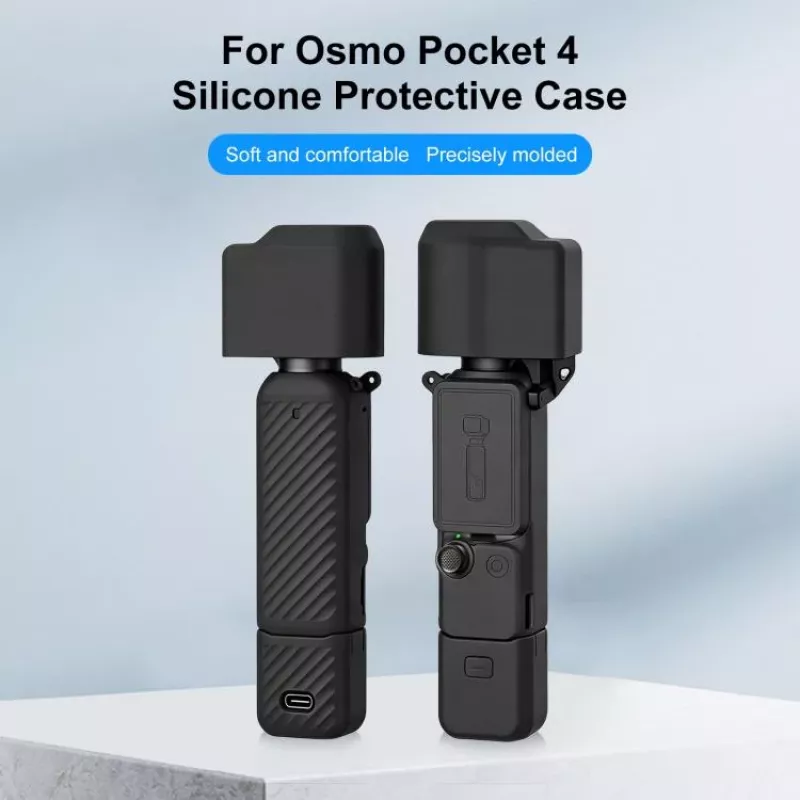 PULUZ kit de proteção 4-em-1 para DJI Osmo Pocket 4 - preto (PU1109B)