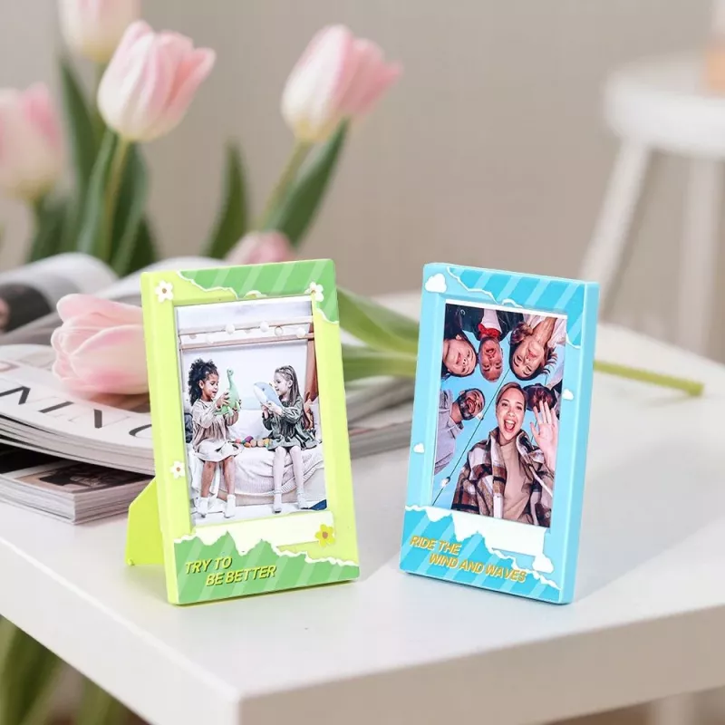 LOVEINSTANT Conjunto de molduras de fotos para Fujifilm Instax Mini 99, 12, 11, 40, 8, Evo, LiPlay, Link 2, SE, multicolor
