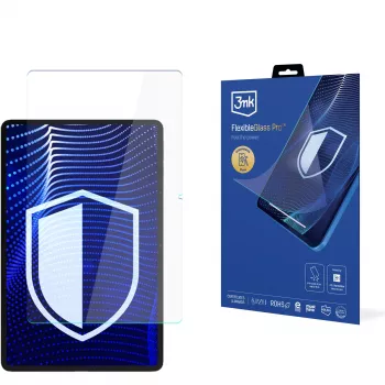 3MK PROTECTION FlexibleGlass Pro proteção de ecrã em vidro híbrido para Honor Pad 10.1 / Pad X9 - 7H, resistente a estilhaços, oleofóbica, sem bolhas, montagem Fit-In™