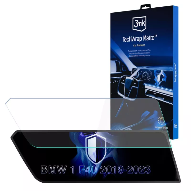 3MK PROTECTION BMW 1 F40 (2019-2023) película de proteção mate TechWrap para o ecrã central