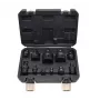 AWTOOLS conjunto de adaptador de impacto e junta universal CrMo 11 peças BLACK LINE