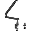 MOZOS SB40-LOW braço de microfone de perfil baixo com pinça de mesa