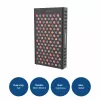 MEDIVON Lumera Plus painel de fototerapia LED para o corpo, luz vermelha e infravermelha, 224 LEDs, 630–1060 nm, preto