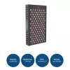 MEDIVON Lumera Plus painel de fototerapia LED para o corpo, luz vermelha e infravermelha, 224 LEDs, 630–1060 nm, preto