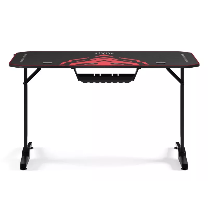 Diablo X-Mate 1400 Secretária Gaming 140 cm x 60 cm Preto