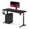 Diablo X-Mate 1400 Secretária Gaming 140 cm x 60 cm Preto