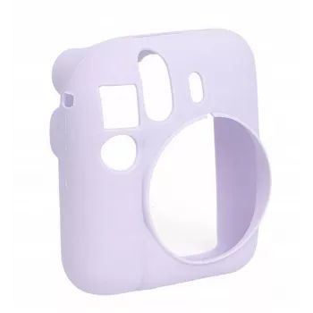 LOVEINSTANT Capa de Silicone para Fujifilm Instax Mini 12 – Roxa