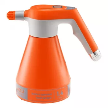 KWAZAR ACCU 1,4 L Pulverizador de Jardim a Bateria – Recarregável, Bico de Latão Ajustável, 2,5 bar, Ergonómico