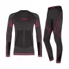 Conjunto de Roupa Interior Térmica para Menina Alpinus Tactical Mora Grafite-Rosa 120-136