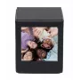LOVEINSTANT Caixa de Armazenamento de Fotos para Fujifilm Instax Square - Preto com Janela, para 100 Fotos