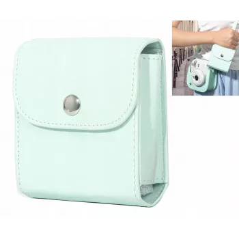 LOVEINSTANT Bolsa para câmara para fotografias Fujifilm Instax Square (SQ1/SQ6/SQ10/SQ20/SQ40), verde