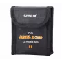 SUNNYLIFE Bolsa de proteção à prova de fogo para bateria para DJI Avata 2 - espaço para 2 baterias, preto